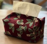 古典花園刺繡面紙袋